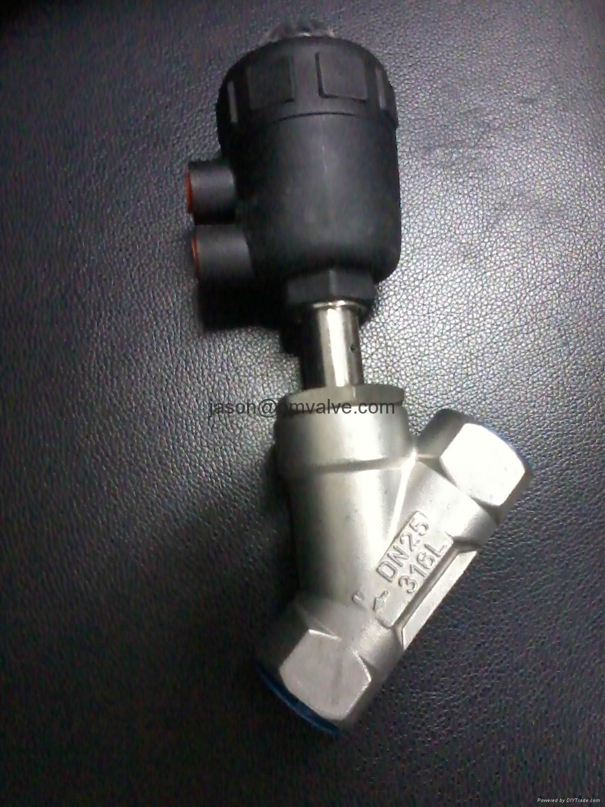 Angle seat valve 3