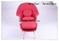 Womb chair & ottoman