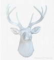 Polyresin resin deer head wall hanging decor 3