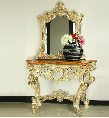 Polyresin resin  Decorative Dressing Full length Mirror 4