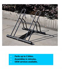 Grid Type Floor Mounted Bike Rack