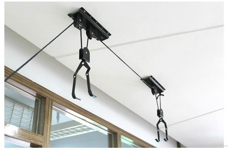 Hot selling ceiling mount bicycle lift  2