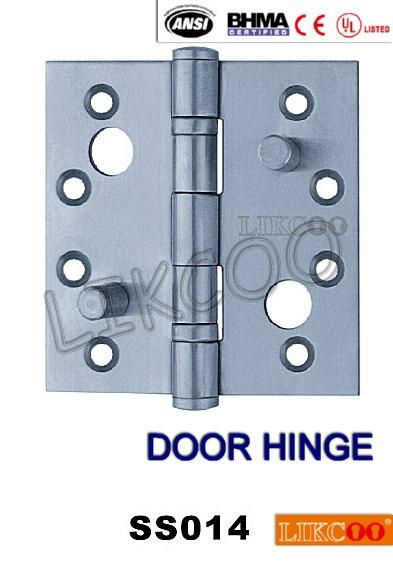 SS048 Door Butt Hinges Heavy Duty Hinge CE UL BHMA certificate OEM China 5