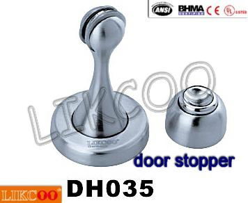 DH035 fashion magnetic door stopper stainless steel draft stopper