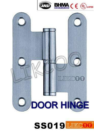 SS052 SUS304 stainless steel round corner hinge, door hinge OEM 2