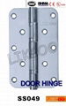 SS052 SUS304 stainless steel round corner hinge, door hinge OEM 10
