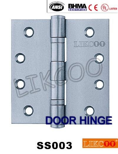 SS002 BHMA CE UL top quanlity stainless steel door hinge 2