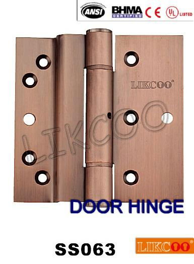 SS062 Hafele crank hinges, durable door hinge in Stainless Steel 304,OEM 2