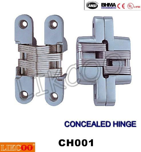 CH001 America hot sale Durable stainless steel / zinc alloy concealed hinges