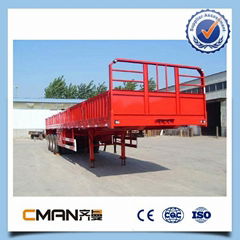 china 20ft 40ft container cargo trailer side panel for bulk goods transportation