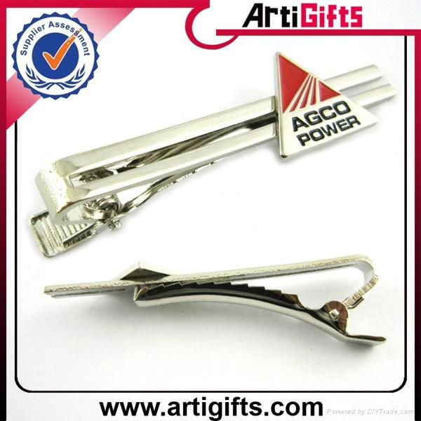 cheap tie clips with customized logo 4