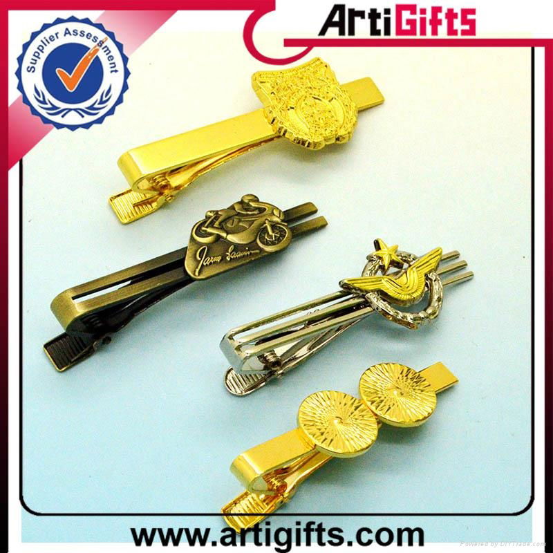 cheap tie clips with customized logo 5