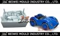 Plastic child toy car mould
