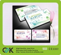 Top quality custom business card CMYK printing sample free