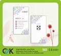 Top quality custom  membership card with qr code CMYK printing sample free 1