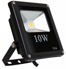 cob led 10w black shell slim outdoor led 220vac led flood lamp slim reflector