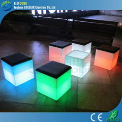 LED Cube Chair