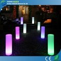 LED Plastic Round Pillars 3