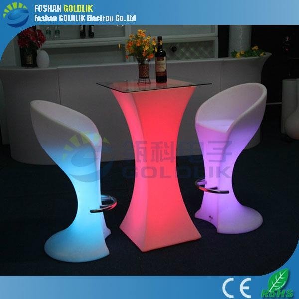 LED Bar Table With Remote Control