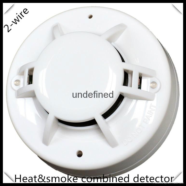 2 wire Conventional smoke and heat detector 