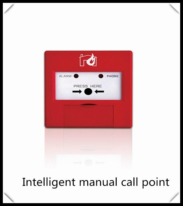 Addressable  fire alarm control panel   intelligent FACP  4