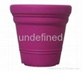 LLDPE rotomolded plastic flower pot 4