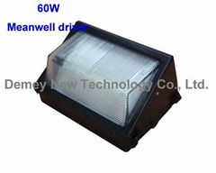 ETL DLC LISTED 60W LED WALL PACK LIGHT 