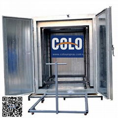 Colo-1864 powder coating oven