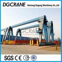 32 ton double girder goliath crane with electric trolley