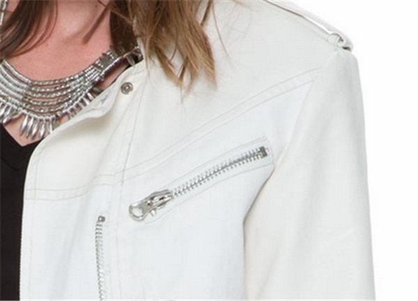 stylish hot sale dignity fringe leather women's jackets coats 3