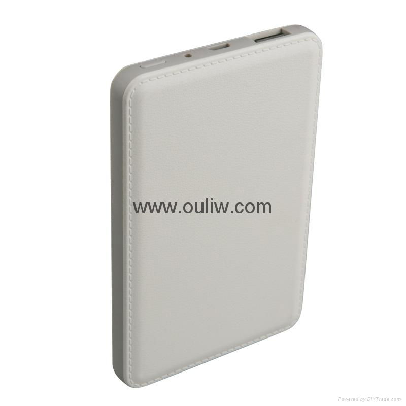 Univesal external usb power charger bank 5000mah portable power bank