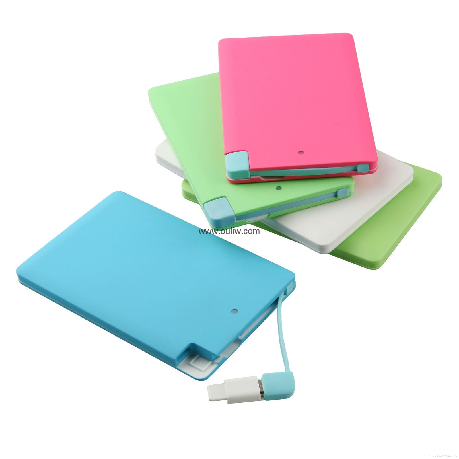 3000mah Slim Credit Card Power Bank for iPhone 