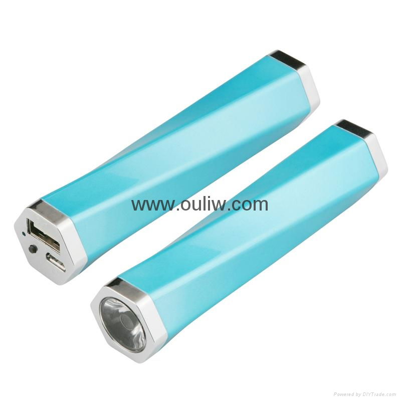 2600mah Perfume Power Bank USB Battery Charger for Mobiles 