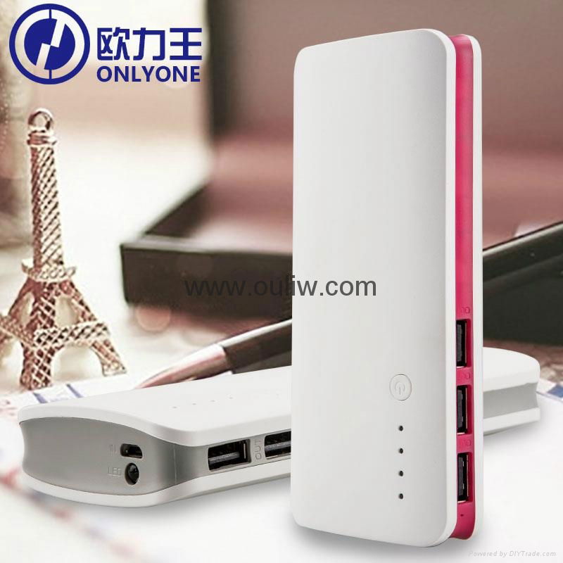 13000mah 3 USB Port Power Bank Charger for Samsung 2