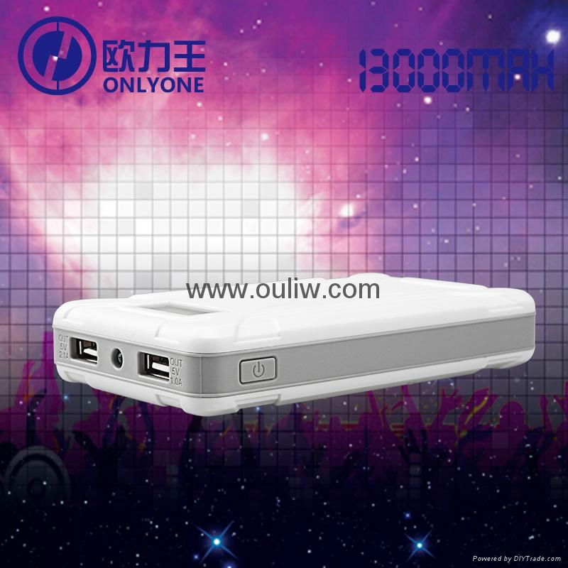 13000mah High Quality Power Bank External Battery Charger for Mobiles 2