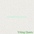 YF2802 Pure White Quartz Stone Surface 1