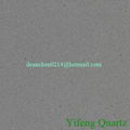 YF3857 Sahara Grey Quartz Stone Surface 1