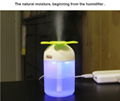 2015Hot sale led night light industrial ultrasonic humidifier 2