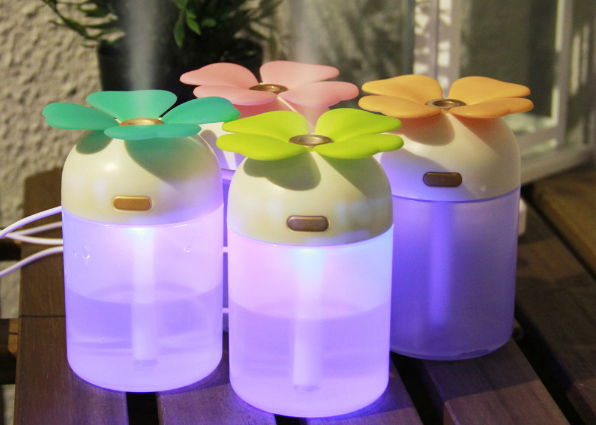 2015Hot sale led night light industrial ultrasonic humidifier