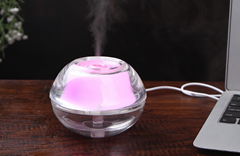 Hot High quality led portable mini crystals humidifier 