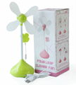 Hot sale usb table mini battery fan 5