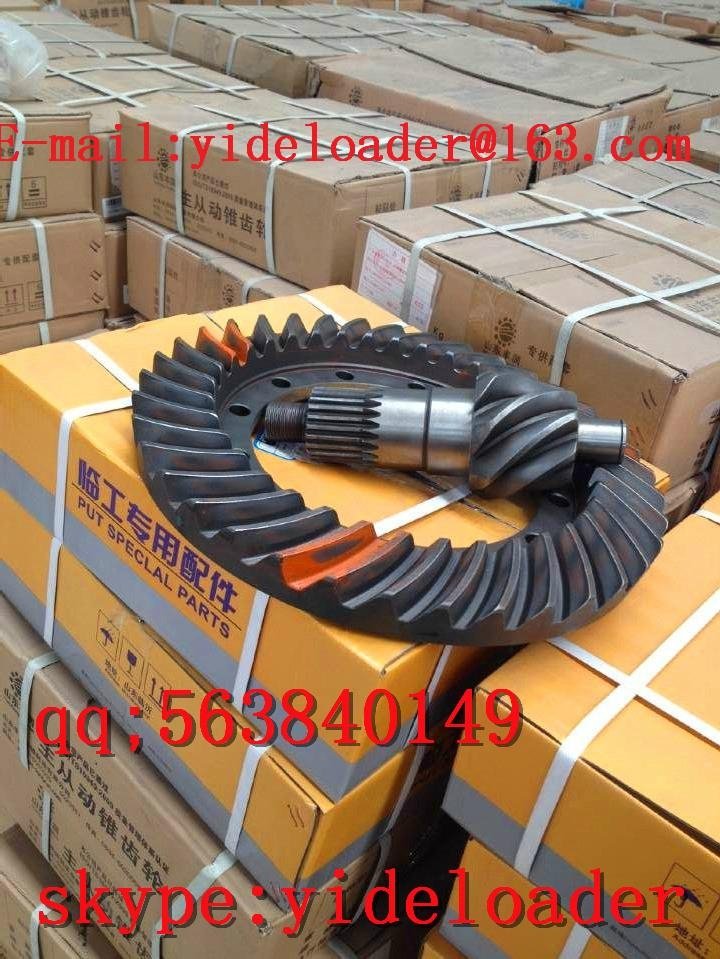 SDLG LG952H LG953 Wheel Loader part 2050900103 Spiral Bevel Gear Assembly 290700