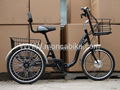 High efficient electric tricycle for