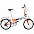 Light weight Folding Bike with Al Alloy Frame