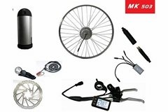 Complete and Good Packing Electric Bike Kits with Kettle Battery 