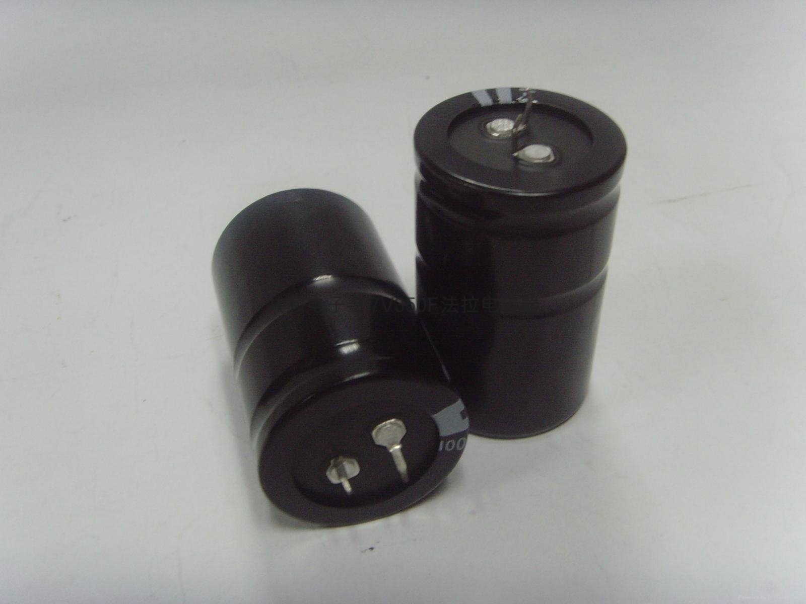 Manufacturers supply two corner horn type energy super capacitor 2.7V350F