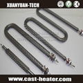 110V 3KW U shape electric fin tubular Air Heater