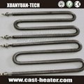 110V 3KW U shape electric fin tubular Air Heater 2