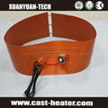 110V 500W oil drum Silicone rubberHeating Pad with Thermostat 3