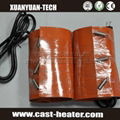 110V 500W oil drum Silicone rubberHeating Pad with Thermostat 4